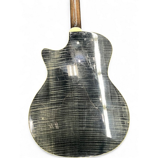 Used Dean Exotica FM TBK Translucent Black Acoustic Electric Guitar