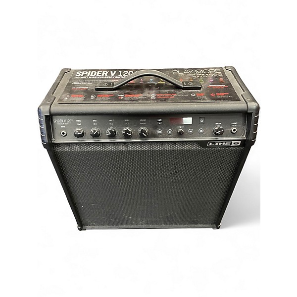 Used Line 6 Spider V 120 1x12 Guitar Combo Amp