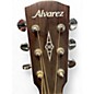 Used Alvarez ad30ce Natural Acoustic Electric Guitar