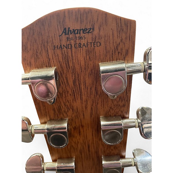 Used Alvarez ad30ce Natural Acoustic Electric Guitar