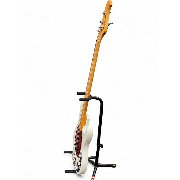 Used Sterling by Music Man STINGRAY CLASSIC RAY24CA Olympic White Electric Bass Guitar