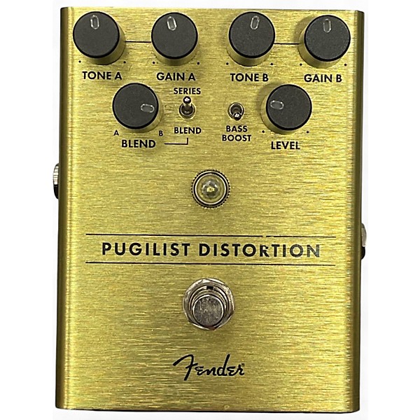 Used Fender PUGILIST DISTORTION Effect Pedal