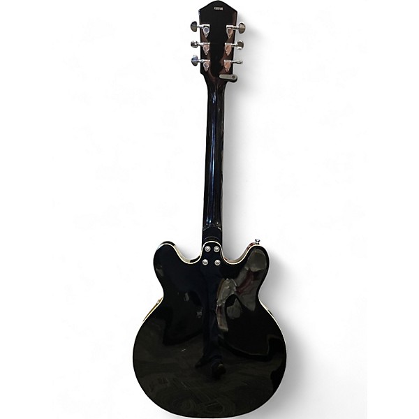 Used Airline H77 Black Hollow Body Electric Guitar
