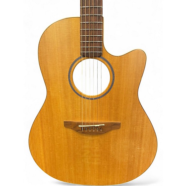 Used Ovation S771 Balladeer Special Natural Acoustic Electric Guitar