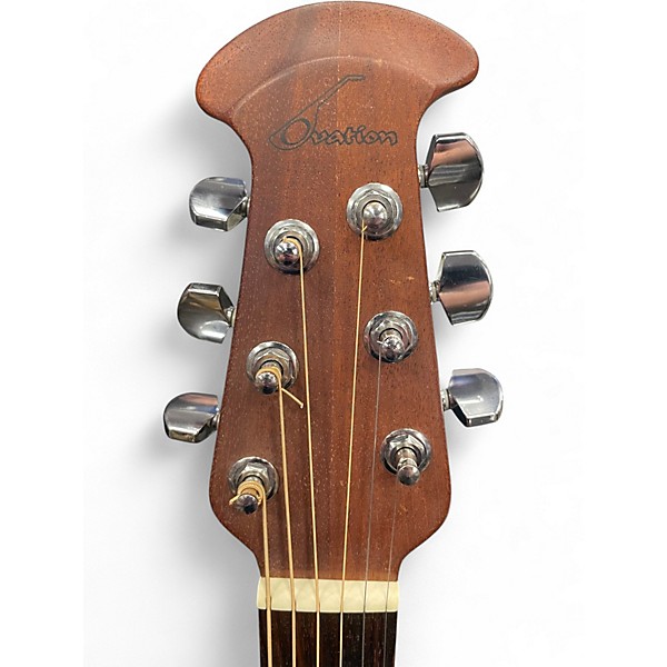 Used Ovation S771 Balladeer Special Natural Acoustic Electric Guitar