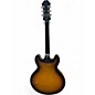 Used Epiphone Lefty Casino VS 3 Tone Sunburst Hollow Body Electric Guitar