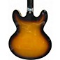 Used Epiphone Lefty Casino VS 3 Tone Sunburst Hollow Body Electric Guitar