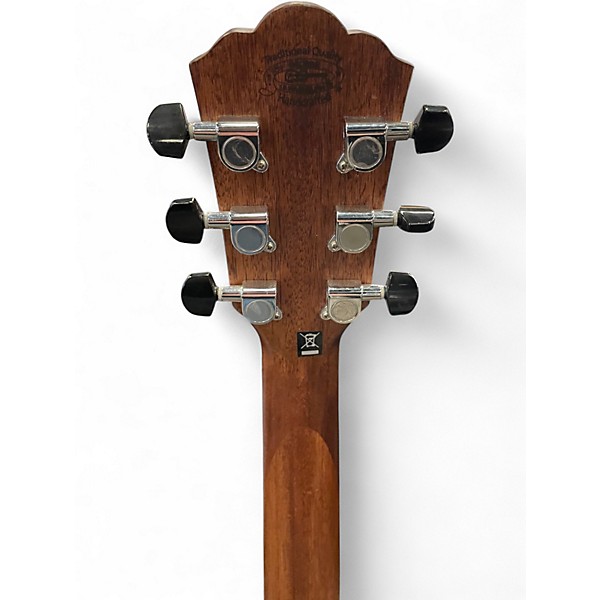 Used Washburn WL20SCE-0 Natural Acoustic Electric Guitar