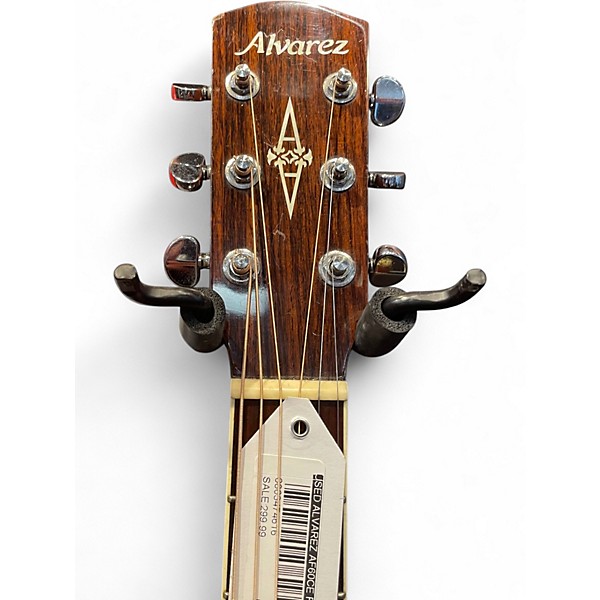 Used Alvarez AF60CE Folk 2 Color Sunburst Acoustic Electric Guitar