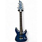 Used Schecter Guitar Research C1 Platinum Blue Solid Body Electric Guitar thumbnail
