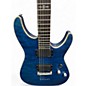 Used Schecter Guitar Research C1 Platinum Blue Solid Body Electric Guitar