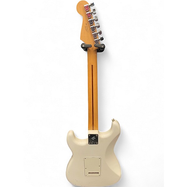 Used 2020 Fender Player Stratocaster Olympic White Solid Body Electric Guitar