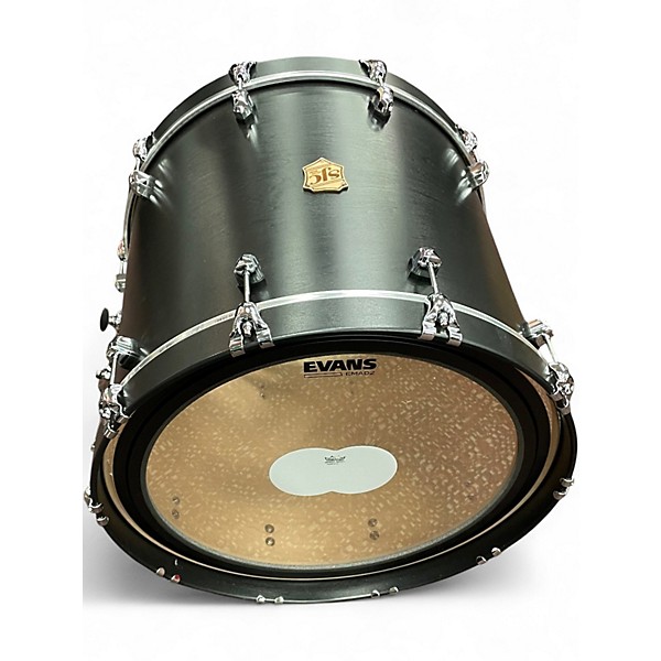 Used SJC Drums 3 Piece TOUR SERIES Satin Black Drum Kit