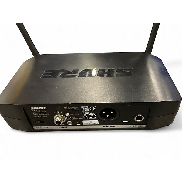 Used Shure GLXD4 instrument wireless System Instrument Wireless System
