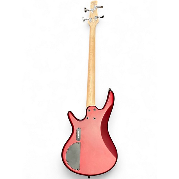 Used Ibanez SRMD200 Satin Red Electric Bass Guitar