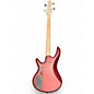 Used Ibanez SRMD200 Satin Red Electric Bass Guitar