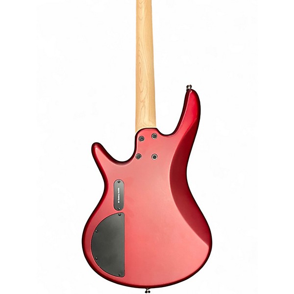 Used Ibanez SRMD200 Satin Red Electric Bass Guitar