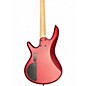 Used Ibanez SRMD200 Satin Red Electric Bass Guitar
