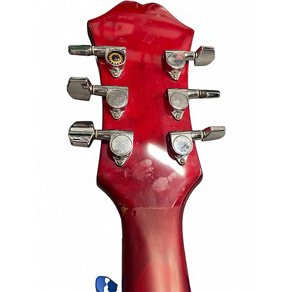 Used Epiphone Dot Worn Cherry Hollow Body Electric Guitar