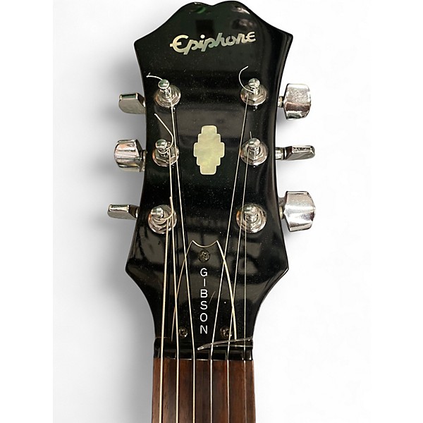 Used Epiphone Dot Worn Cherry Hollow Body Electric Guitar