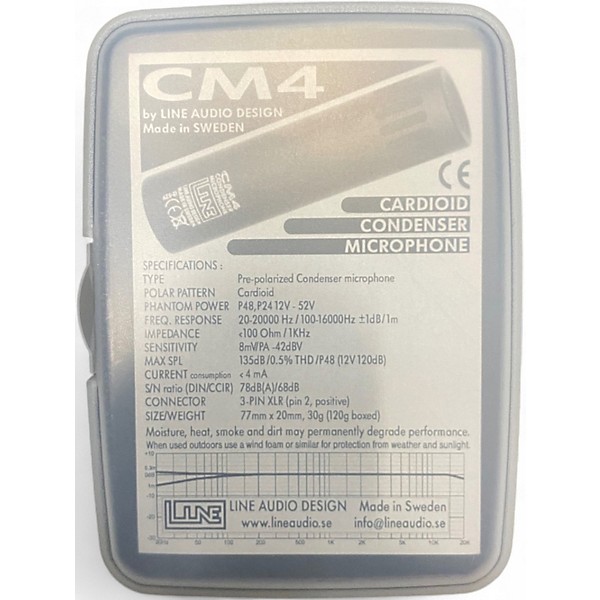 Used Line Audio CM4 Condenser Microphone