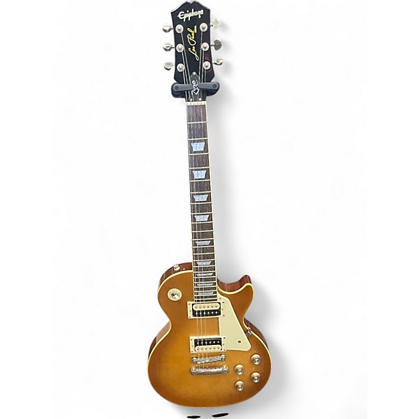 Used Epiphone Les Paul Traditional Pro 2 Color Sunburst Solid Body Electric Guitar