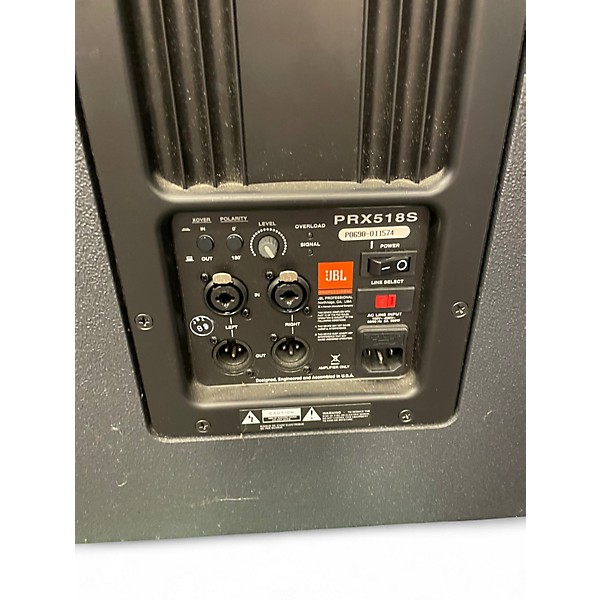 Used JBL PRX518S Powered Subwoofer