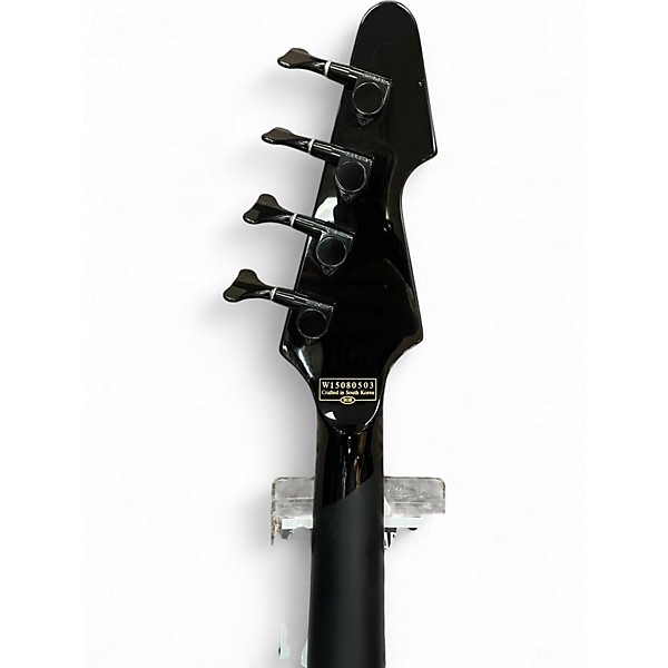 Used Schecter Guitar Research DALE STEWART AVENGER 4 STRING BASS Black Electric Bass Guitar