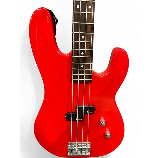 Used Charvette By Charvel 400 RED Electric Bass Guitar