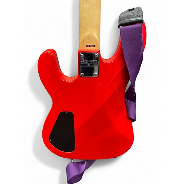 Used Charvette By Charvel 400 RED Electric Bass Guitar