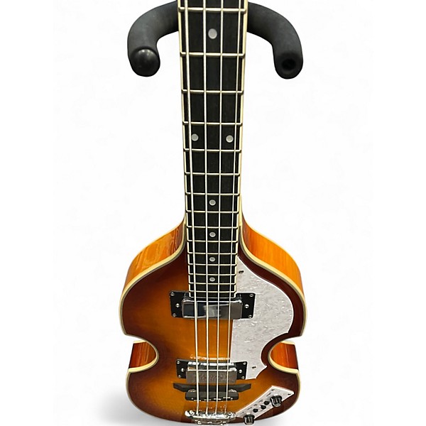 Used Rogue VIOLIN BASS 2 Color Sunburst Electric Bass Guitar