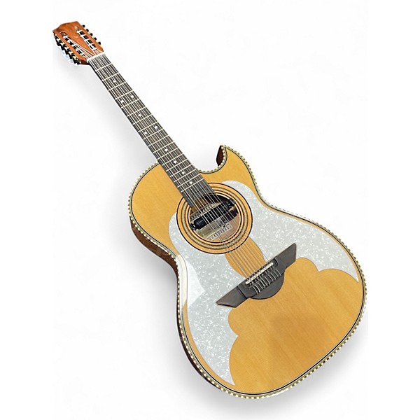 Used H. Jimenez LBQ3TLE Natural 12 String Acoustic Guitar