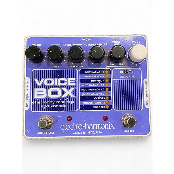 Used Electro-Harmonix Voicebox Vocal Harmony Vocoder Vocal Processor