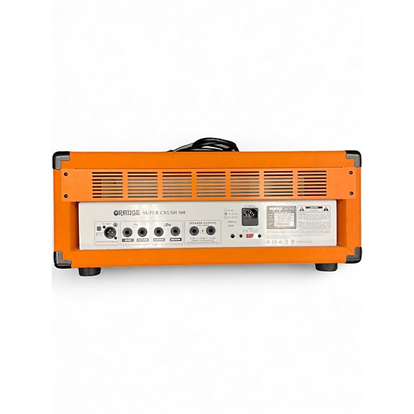 Used Orange Amplifiers SUPER CRUSH 100 Tube Guitar Amp Head