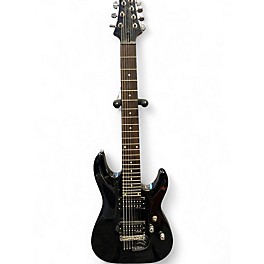 Used Schecter Guitar Research Diamond Series Gryphon-7 Black Solid Body Electric Guitar