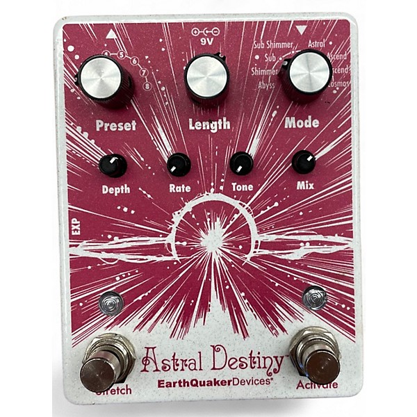 Used EarthQuaker Devices ASTRAL DESTINY Effect Pedal