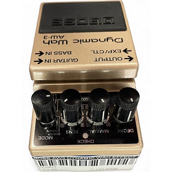 Used BOSS AW3 Dynamic Wah Effect Pedal | Guitar Center