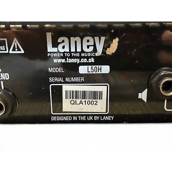 Used Laney LIONHEART L50H Tube Guitar Amp Head