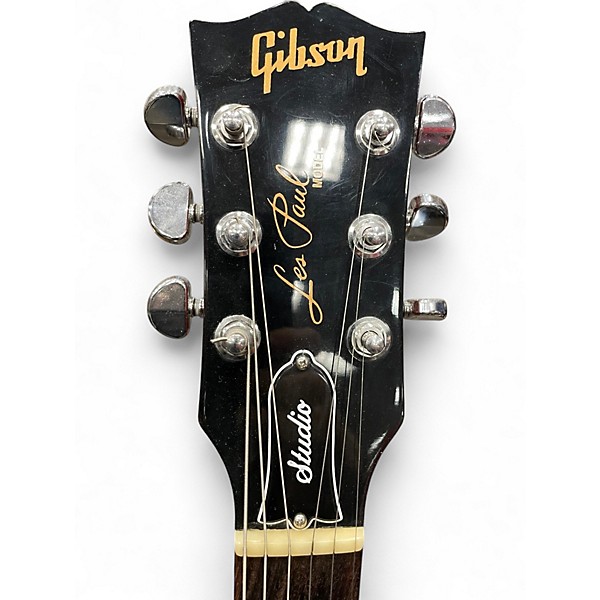 Used Gibson Les Paul Studio 3 Color Sunburst Solid Body Electric Guitar