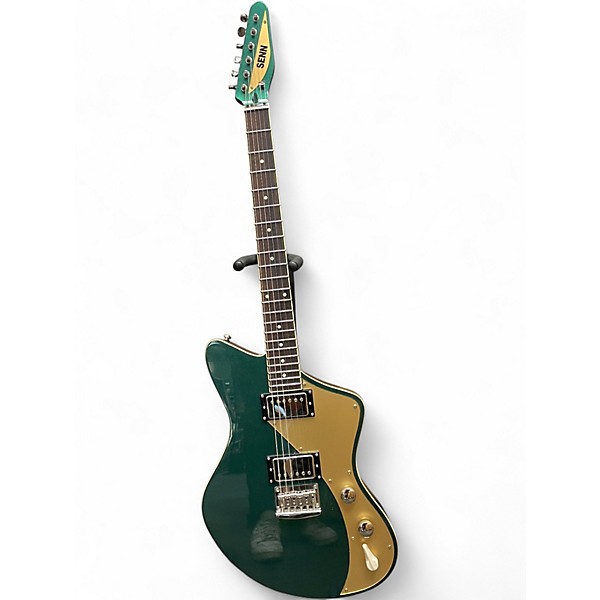 Used Eastwood SENN Model 1 Green Solid Body Electric Guitar