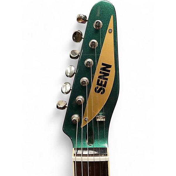 Used Eastwood SENN Model 1 Green Solid Body Electric Guitar