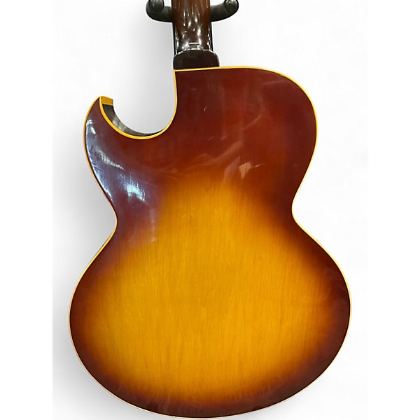 Vintage 1969 Gibson 1960s ES175 2 Tone Sunburst Hollow Body Electric Guitar