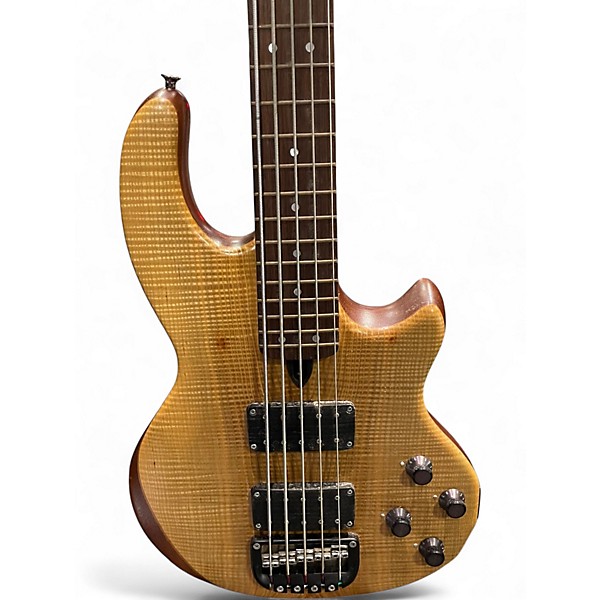 Used Wall W3486 Natural Electric Bass Guitar