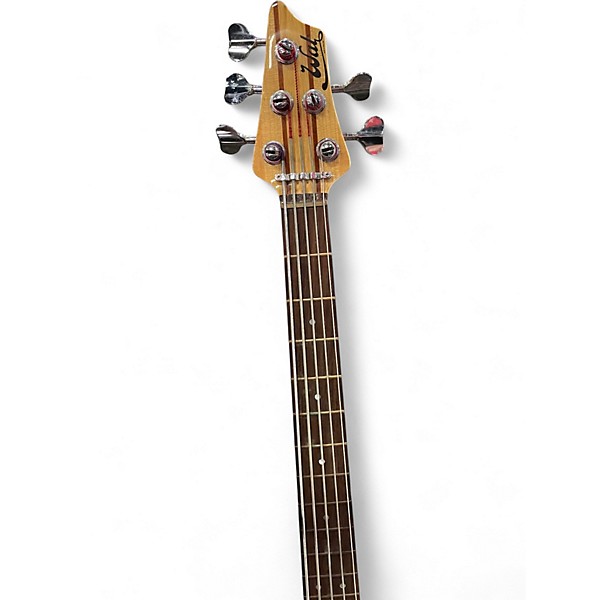 Used Wall W3486 Natural Electric Bass Guitar