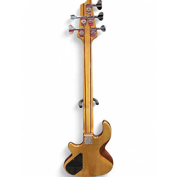Used Wall W3486 Natural Electric Bass Guitar
