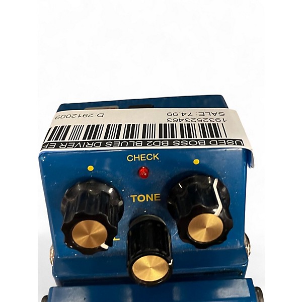 Used BOSS BD2 Blues Driver Effect Pedal