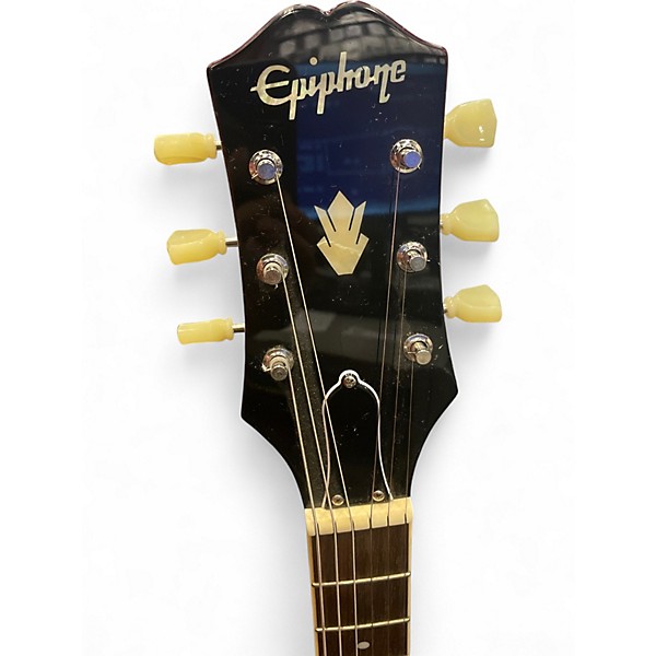 Used Epiphone ES-335 Trans Red Hollow Body Electric Guitar