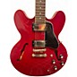 Used Epiphone ES-335 Trans Red Hollow Body Electric Guitar