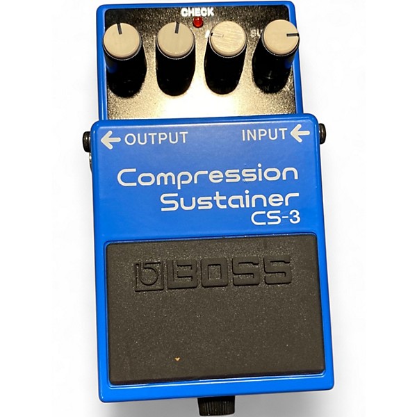Used BOSS CS3 Compressor Sustainer Effect Pedal