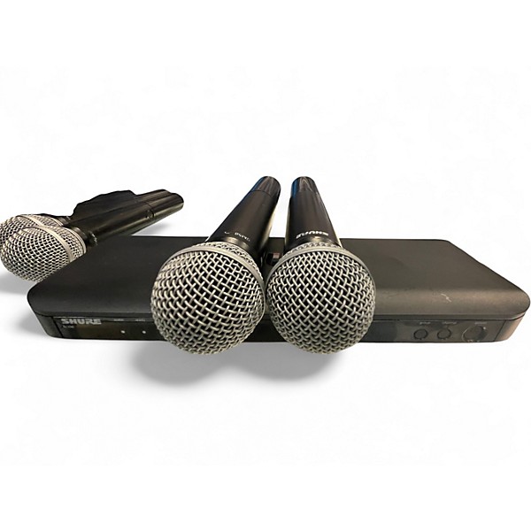 Used Shure BLX288 SM58 Handheld Wireless System